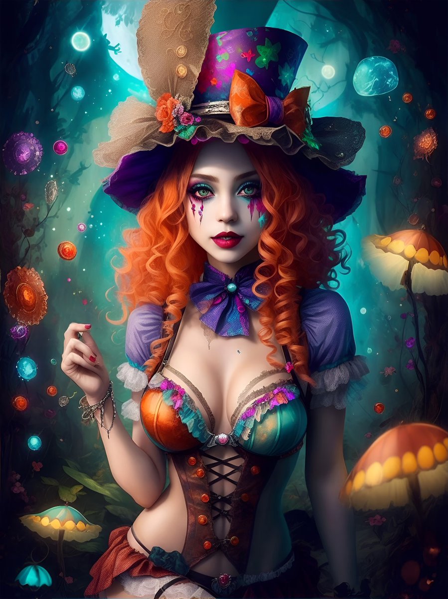 Women of Mad Hatter #089 🎩 Women of Mad Hatter collection is available on the Polygon network. Each one is unique and minted as 1/1. ▪️ 0.02 ETH (No Gas Fee) ▪️ Link 👇 🔗opensea.io/assets/matic/0… #NFT #NFTCommunity #NFTartist #OpenSeaNFT