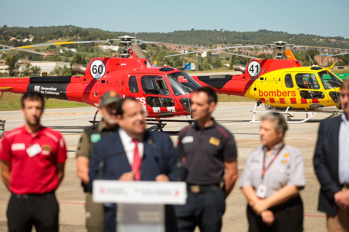 💬@joanignasielena anuncia que “tindrem més mitjans aeris per ajudar i coordinar els incendis forestals. Apostem per la millora dels centres de comandaments, major capacitat estratègica i un nou Pla Alfa per monitorar els nivells de perill i millorar la prevenció”.