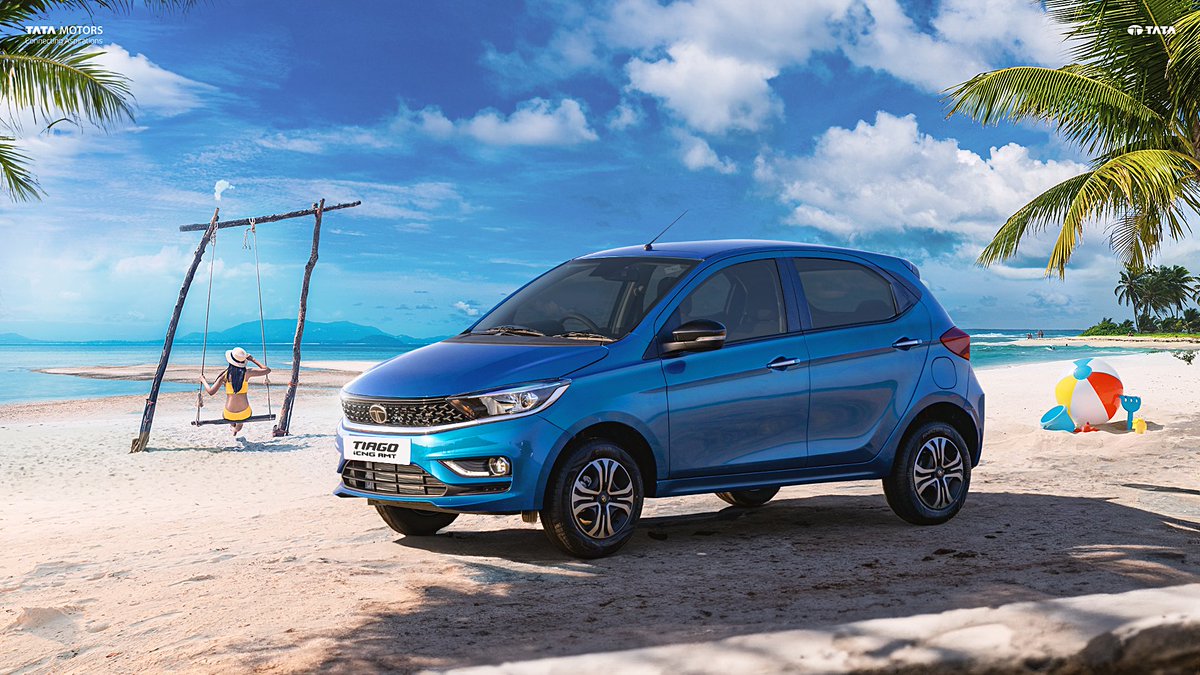TATA_CARS's tweet photo. Your choice, Tiago’s command - get on a journey tailored by you!
Visit https://t.co/wOOxwJucbf to book yours now.
#Tiago#LiveDifferent #XceedinglyFun #TataMotorsPassengerVehicles #CarsDaily #Automotive #Cars #Hatchback https://t.co/HRQHSN3Bcf