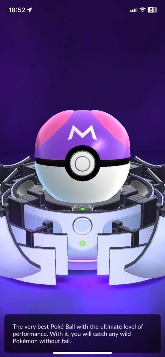 marukto's tweet image. done✅🟣

This time's tasks were easier than the last ones. 😊✌️
#PokemonGO #Masterball