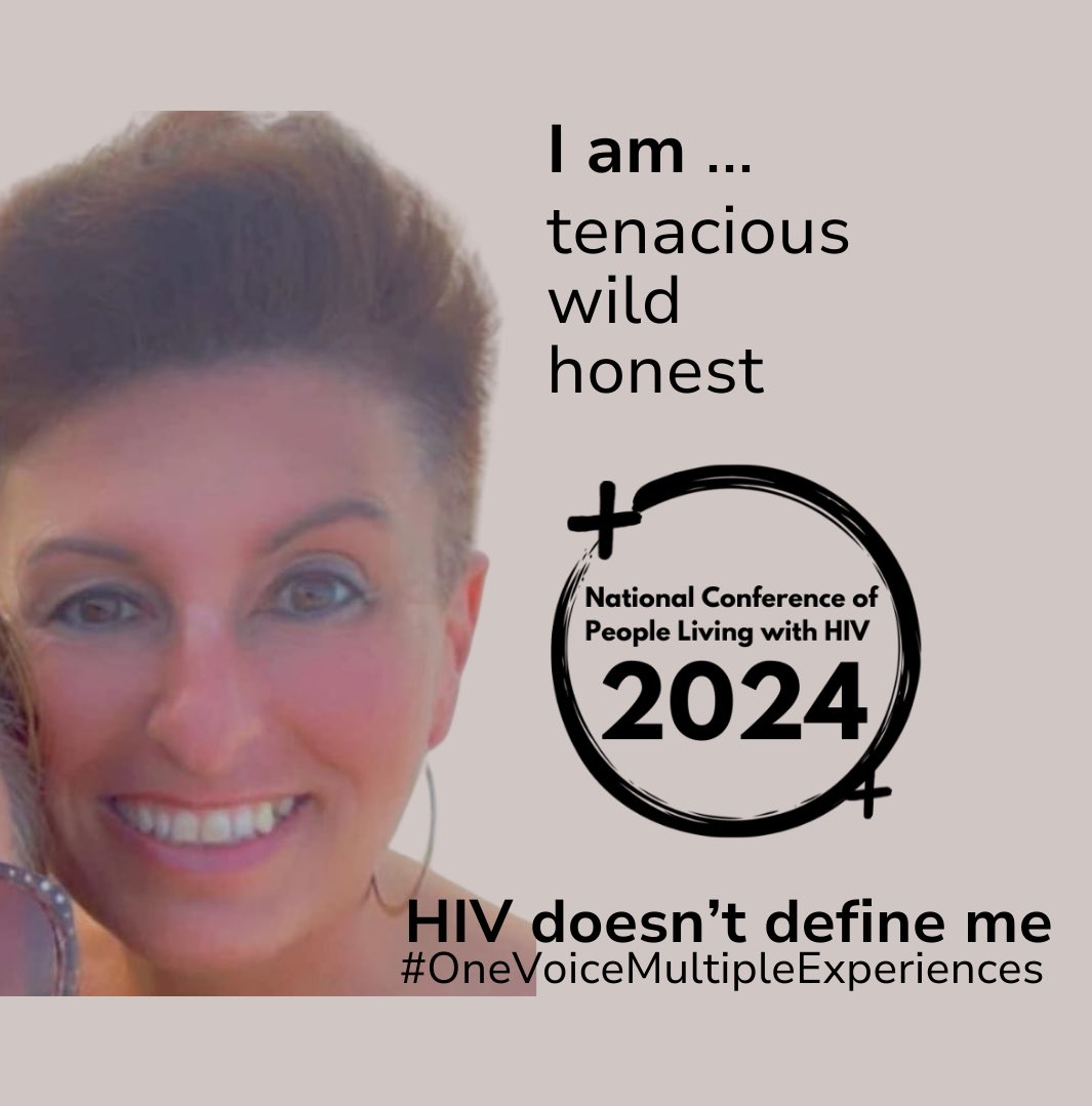 ‼️Tomorrow we will host the National Conference of People Living with HIV!

🧡Today we celebrate Lisa. She is tenacious, she is wild and she is honest! HIV does not define her, it empowers her.

#HIVAwareness #NationalConferenceofPeopleLivingwithHIV #OneVoiceMultipleExperiences