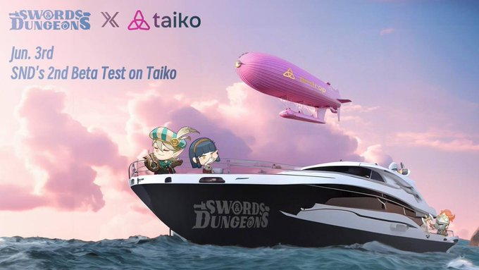 realplayerdao's tweet photo. 🎁Giveaway #SND Beta Test Codes*8（贈送測試碼）
🎮 Exciting news for all #MMORPG fans! 🎮 The multi-chain MMORPG game SND is launching its second beta test on June 3rd! SND has received significant support from @taikoxyz  and @UltiverseDAO  and is currently the top-ranked #Gamefi project on the Taiko chain. 🚀
How To Get❓
🔸Follow @realplayerdao & @SwordsnDungeons 
🔸❤️+RT
🎮💰 Let's Play to Earn together! 🚀 #P2E