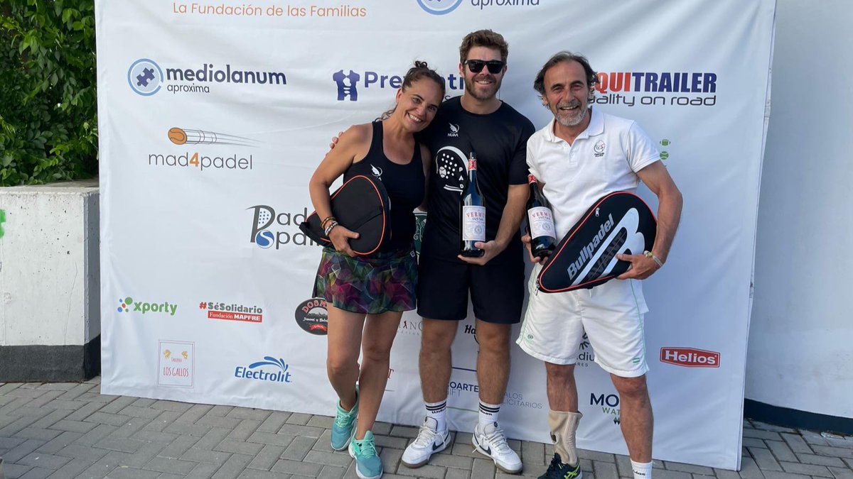 Gracias ✨ a todos por la jornada del sábado pasado en la II edición de nuestro torneo Benéfico de Pádel organizado con @BancoMediolanum.🧡
Gracias por ayudarnos, todo el esfuerzo ha sido a favor de las familias que cuidan a personas con discapacidad 🫂@PadelSpain @MAD4PADEL