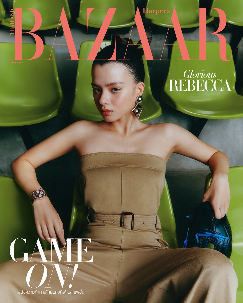 Becky Rebecca X OMEGA X Harper’s Bazaar Thailand ✨ instagram.com/p/C7oPONjPd7Z/… #beckysangels #OfficialTimekeeper #OMEGAThailand #BAZAARJuneIssue #BAZAARThailand