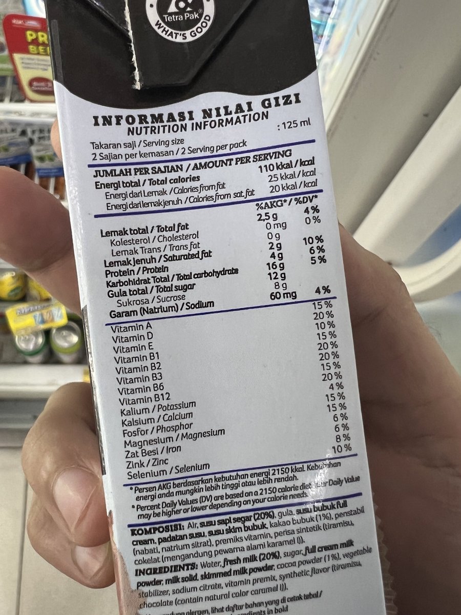 Banyakan mana? Ya banyakan GULA nya lach! 🥶