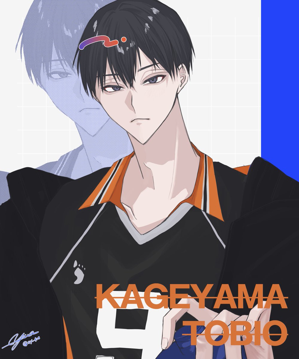 リク募お付き合いありがとうございます＞_'' 
サクサくんとカゲヤマくん〰️🎶❤︎