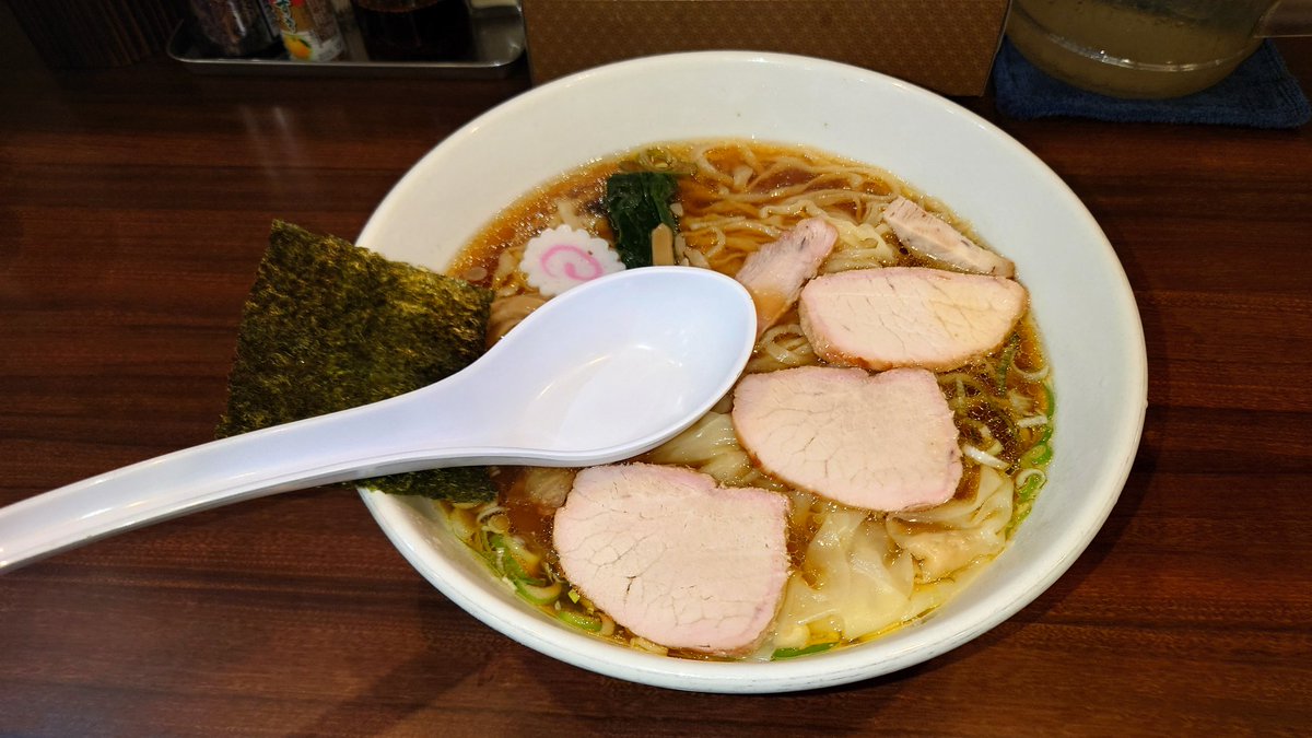 かのやのラーメン、好きなんだよねえ…