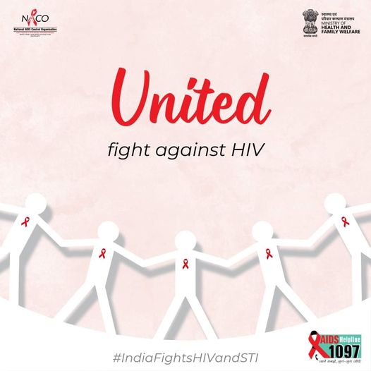 Join the #IndiaFightsHIVandSTI and make a difference today.
#ZeroNewInfections #KnowFacts #KnowHIV #HIVFreeIndia #CorrectInformation #Awareness #Youth #Campaign
Ministry of Health and Family Welfare, Government of India