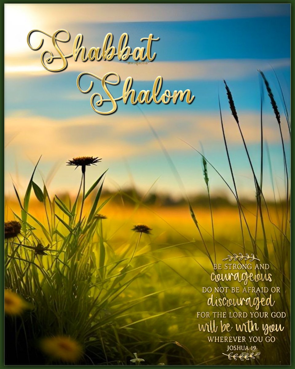 MVCquotes's tweet photo. π
Whichever day you picked as your seventh day, spending it with the Lord and keeping it Holy as He asked β have a Blessed one.
#ShabbatShalom #mvcquotes #YHWH #AbbaFather #ALMIGHTYGOD #HOSTofHosts #AncientOfDays #YeshuaHaMashiach #MessiahJesusChrist #TheWayTruthLife
πΌπ€πβπ https://t.co/dgv9fC8iQI