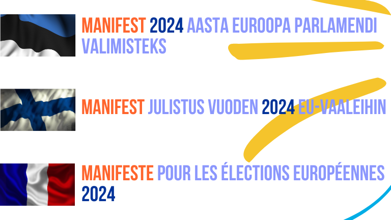 eblida's tweet photo. 🗳️ 🇪🇺EU elections approaching, the "Libraries for a Sustainable Future" manifesto is now in 🇪🇪Estonian 🇫🇮Finnish & 🇫🇷French! 📚🌱
‼️Candidates, ensure libraries build a stronger, fairer, and more sustainable Europe.
📢Act now! #LibraryManifesto #EU2024
📎https://t.co/9zyEEdjMbh https://t.co/JTN02XZCJF
