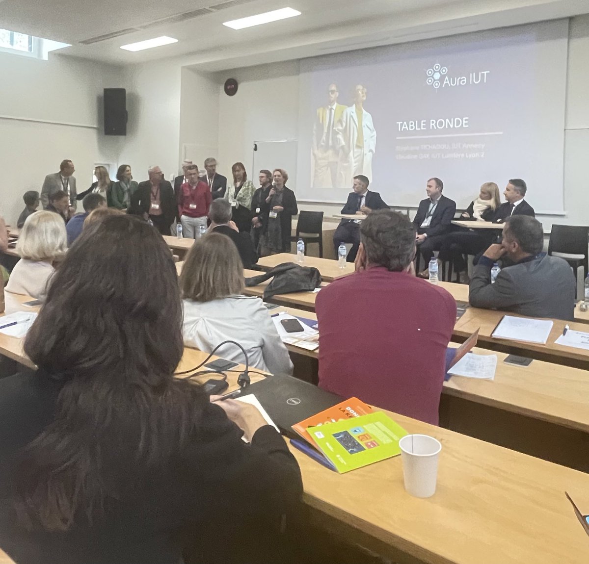 📢Nous sommes très bien accueillis par l’IUT de Chambéry pour la première édition du printemps des 11 IUT de notre région AURA. <a href="/IUT2Grenoble/">IUT2 Grenoble</a> <a href="/IUT1grenoble/">IUT1 Grenoble</a> <a href="/iutchambery/">IUT Chambéry</a> <a href="/IUT_UCA/">IUT Clermont Auvergne</a>  <a href="/IUTLyon1/">IUT Lyon 1</a> <a href="/IutRoanne/">IUT ROANNE</a> <a href="/IUTsaintetienne/">IUT de Saint-Etienne</a> mais aussi les IUT de Lyon 2 &amp; 3, de Valence et Annecy