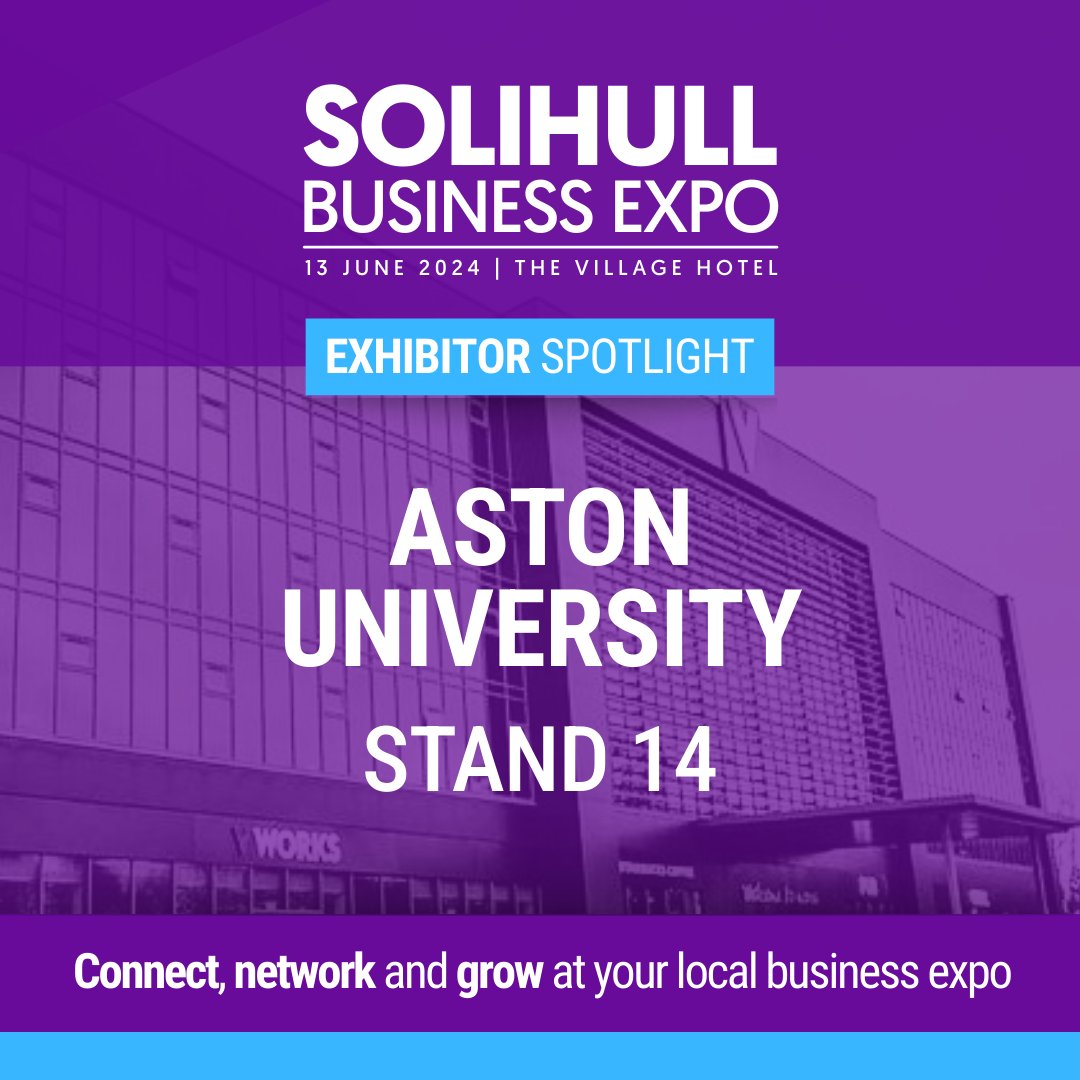 Are you looking to grow your business and reduce your energy bills?

Join the DNZ team and the Centre for Growth from @AstonUniversity at the upcoming Solihull Business Expo. Discover what Solihull has to offer on Thursday, June 13, 2024, at the Village Hotel, in Solihull.