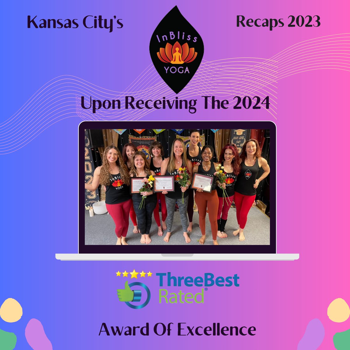 InBliss Yoga shared their performance in 2023! 

prunderground.com/kansas-citys-i… 

#yogastudios #yoga #yogastudio #yogapractice #yogastudioowner #yogateacher #yogalife #yogainspiration #yogateachertraining #fitnessmotivation #yogaeveryday  #Awards #bestbusiness #business #success