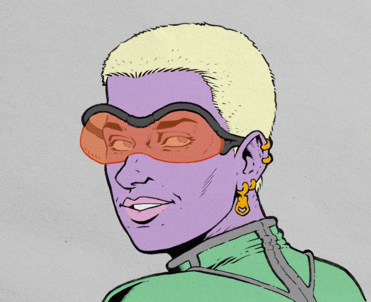 Another sci-fi inspired, comic art style character illustration. 
#scifi #scifiart #illustration #comicart #scificomicart