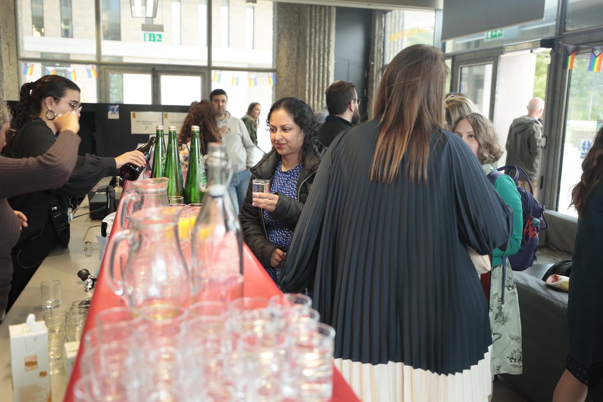 Yesterday we hosted the Postgraduate Research Celebration Event, where we celebrated all things PGR! My highlight was hearing from John Dowden, the first PGR student at Essex! It was amazing to see how the Univeristy has changed and his talk was so moving! <a href="/EssexPostgrads/">Postgrads_Essex</a>