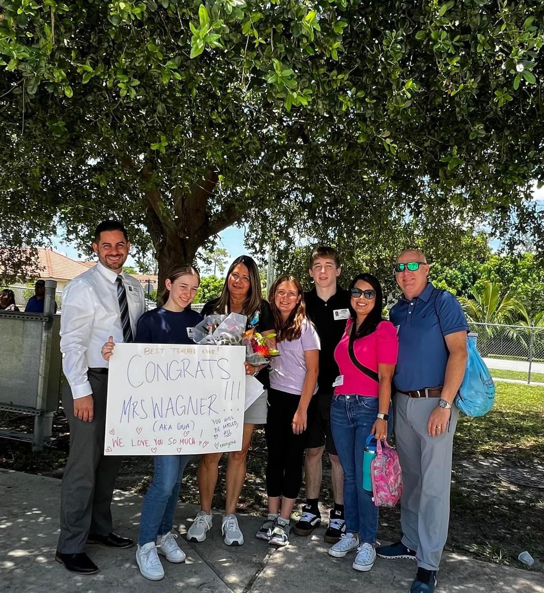 GesDual's tweet photo. I am officially retired after 38 years of service in public education. It has been a very emotional week @GES_bulldogs I will never forget all these years.  Memories of my final walk I felt loved. Thank you to my family and my GES Family. Love you all💕 https://t.co/4dBoShsY03