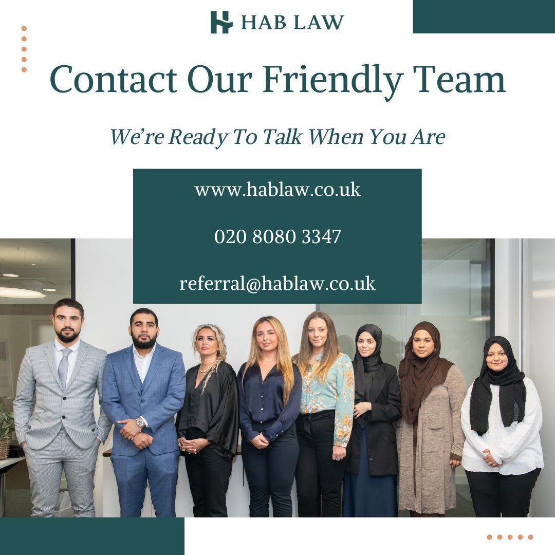 At HAB Law, our team are committed to making a positive difference!

Our client's needs are at the centre of everything we do, and we aim to provide the highest quality service throughout the entire legal process.

hablaw.co.uk

#HABLaw #FamilyLaw #LegalAdvice