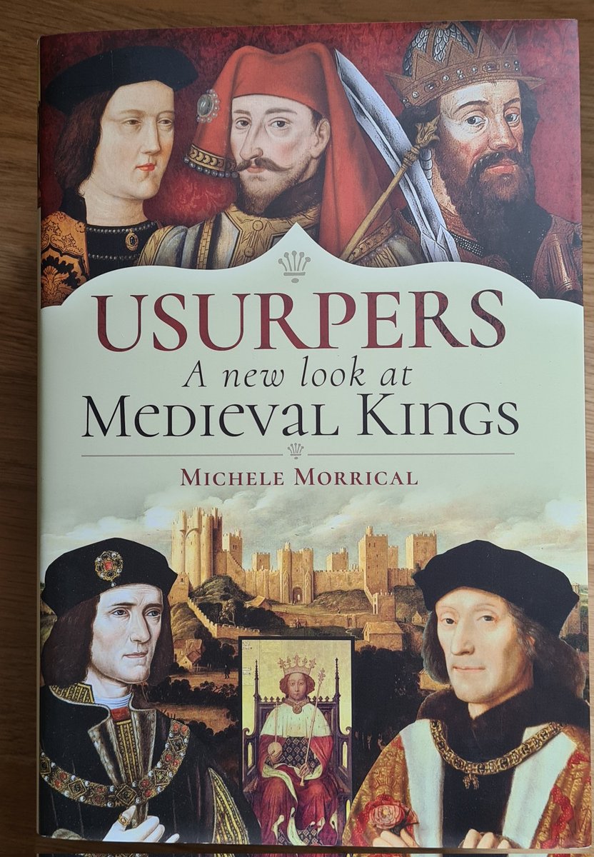Book Review: Usurpers: A New Look at Medieval Kings by Michele Morrical and published by @penswordbooks An educational read and one that historians of this period would devour. Reviewed by Sarah Banham