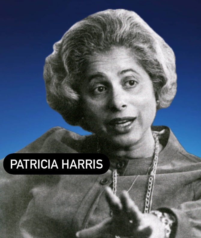 Today in HERstory 1924 – Patricia Harris born. She was a lawyer and ambassador, the first African-American woman to hold a Cabinet position as Secretary of Health, Education and Welfare, serve as an Ambassador, and head a law school.
.
#herstory #womenshistory #todayinhistory