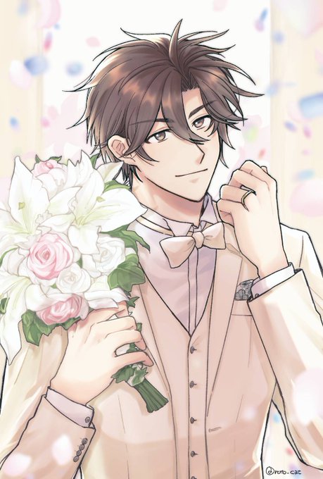 「bouquet bow」 illustration images(Latest)