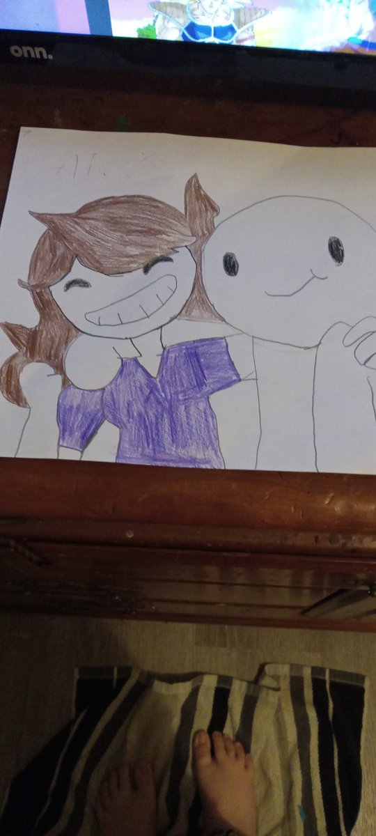 Drawing for @JaidenAnimation and @theodd1sout please don't criticize me too much cuz I'm just a kid these are just some of my favorite YouTubers