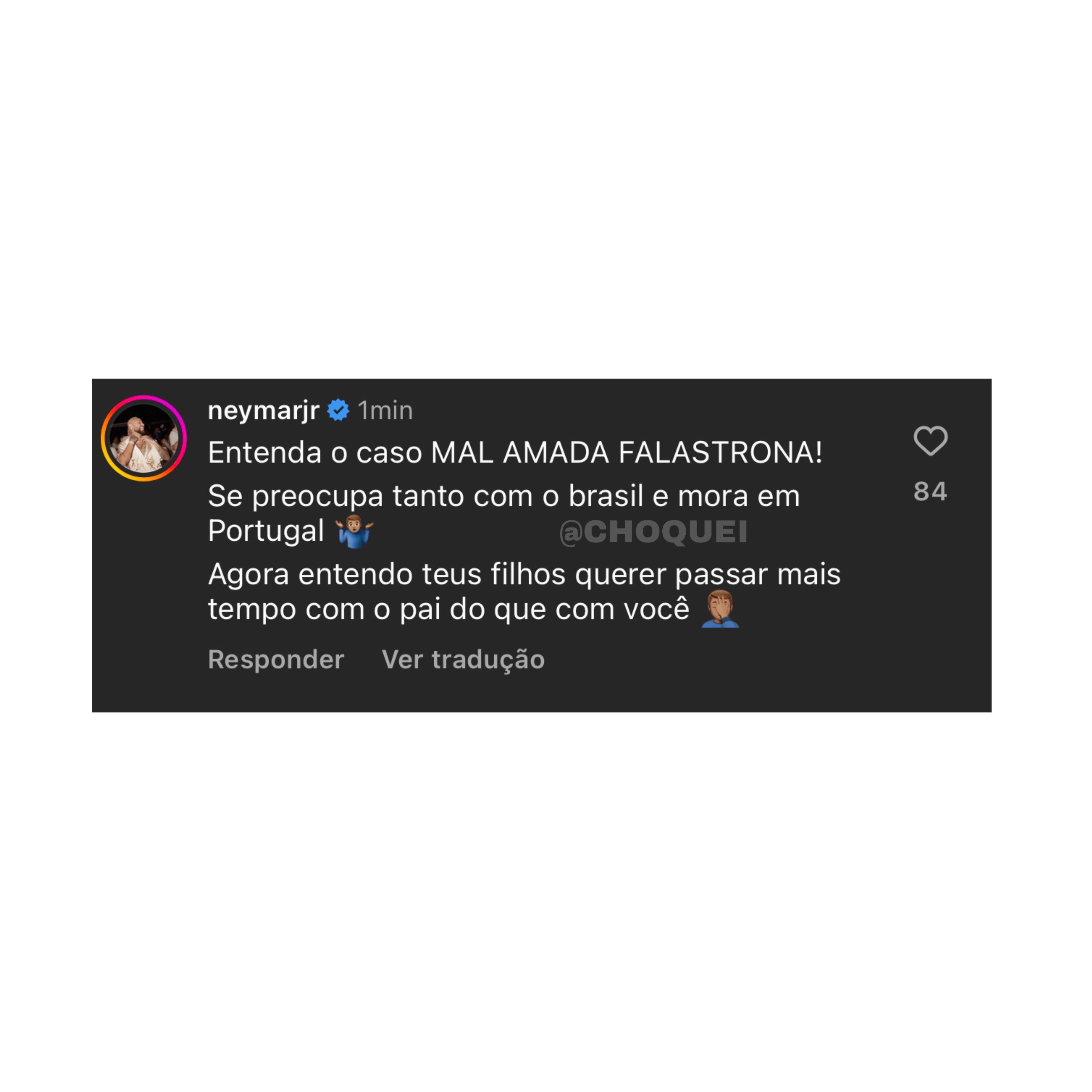 Jogador posta indireta para atriz - Foto: Instagram