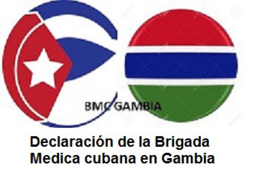 Hoy, #31mayo, en blog de Canal #EuropaPorCuba : Declaración de la Brigada Médica #cubana en #Gambia contra espurio listado de #EEUU. #CubaEsSolidaridad #CubaNoEsTerrorista. @europaporcuba europaporcuba.blogspot.com/2024/05/declar…