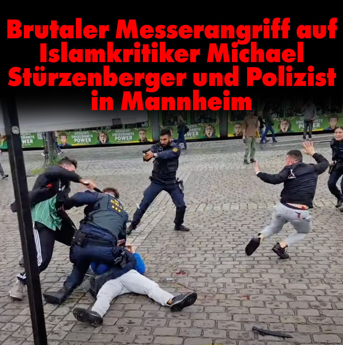EILMELDUNG: Messerangriff auf Islam-Kritiker Michael Stürzenberger.

Was ist nur mit unserem Land passiert?

Ich wünsche den Opfern der Messerattacke eine schnelle und vollständige Genesung.

nius.de/common/brutale…
