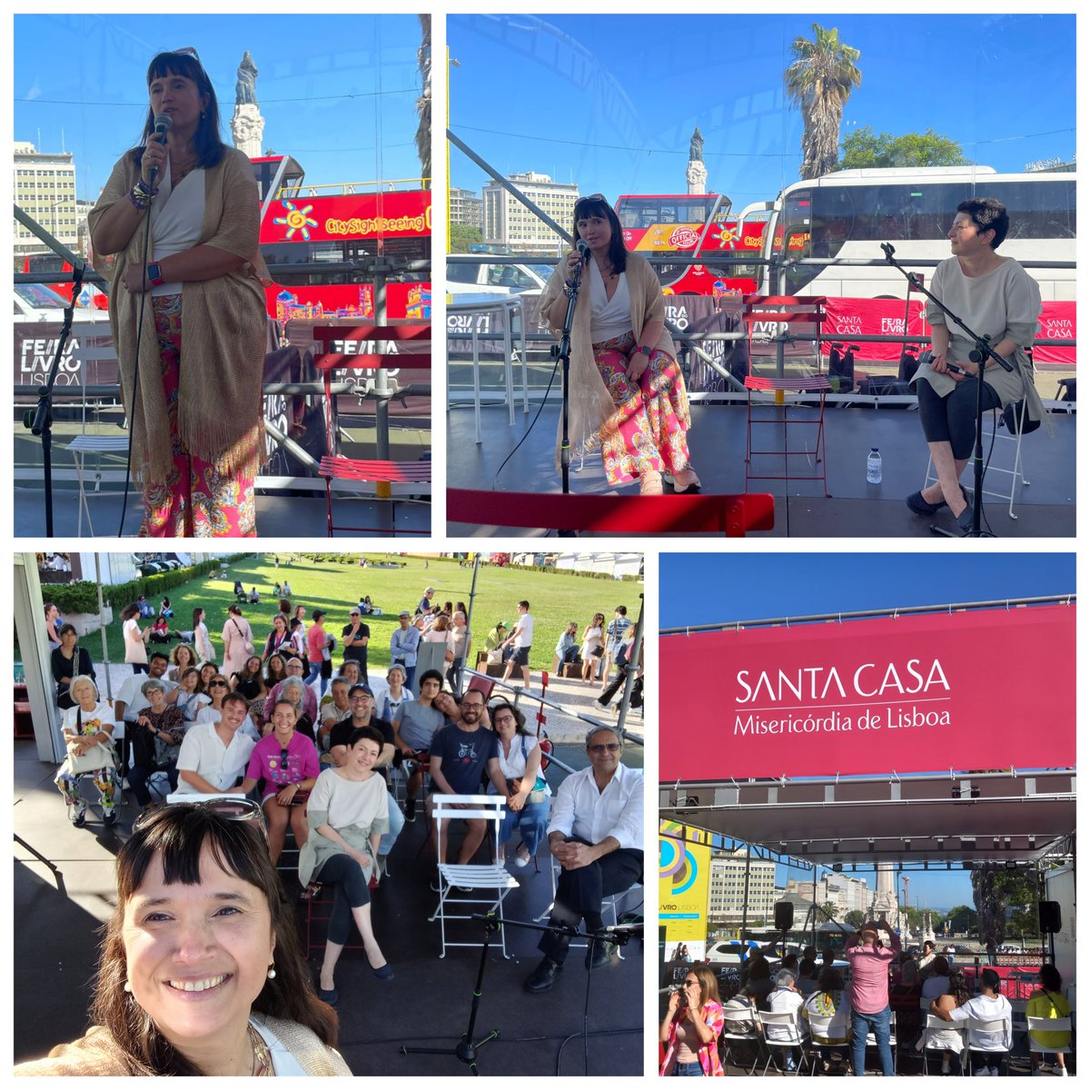 DianaWongRamos1's tweet photo. Na #FeiraLivroLisboa, à conversa com a querida amiga Dora Santos Rosa, autora do livro "Renascer em Alcoitão", numa viagem ao passado envolta em muita emoção ❣️ #LifeAfterStroke #PatientAdvocate #GivePatientsaVoice #StrokeActionPlan #DontBeTheOne https://t.co/wcHi4z2dWi