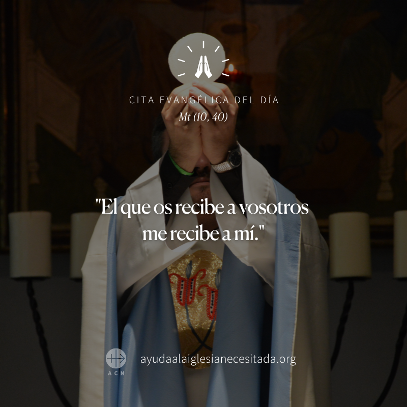 AyudaIglesNeces's tweet photo. #Angelu Dios Padre, que sepamos acoger en el nombre de Cristo los que Él nos envía. https://t.co/8wWtQ4XXXc https://t.co/Zybcfu8mAA