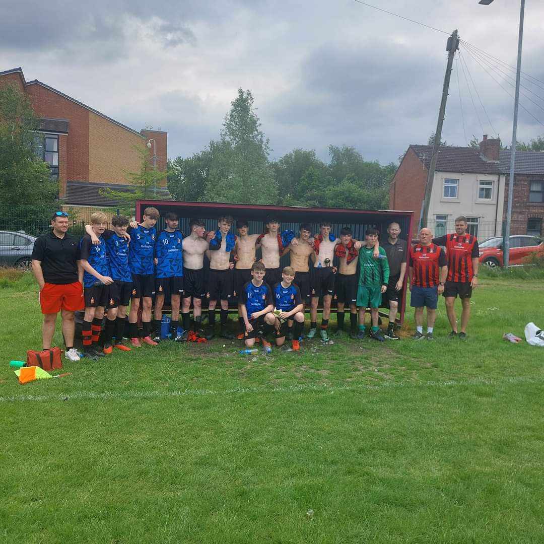 #EndOfSeasonShoutout to Haydock Lions U15s who were promoted to D1 last season, finishing an impressive 3rd place this season.. well done Lions 🦁 ⚽️ #GrassrootsFootball #TeamGrassroots #GRF