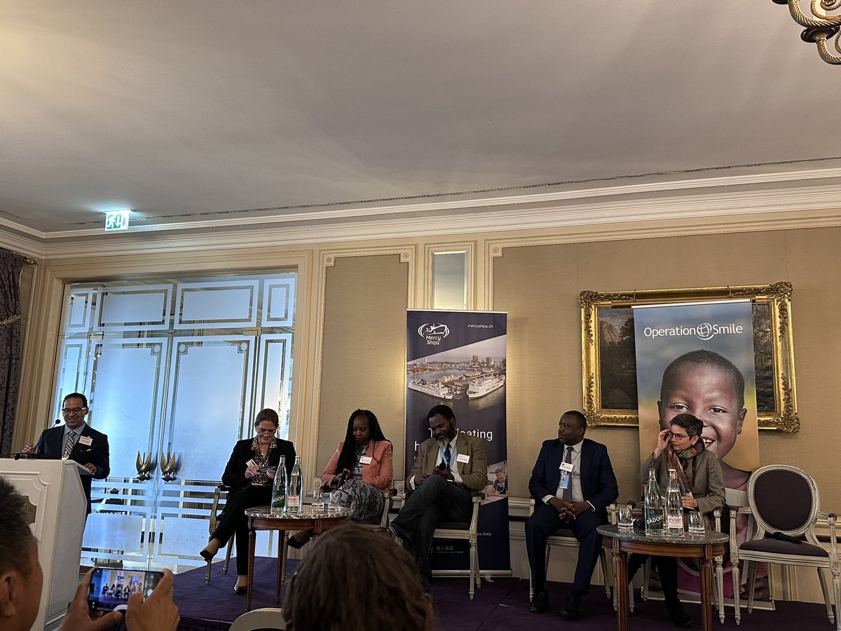 Shreenik Kundu (@shreenikkundu) on Twitter photo At the <a href="/MercyShips/">Mercy Ships</a>/<a href="/operationsmile/">Operation Smile</a> event #WHA77
📢 Makasa: "There is a gap between political commitments and the translation of these commitments for patients. “
🏥 We need to analyze the actual impact of resolutions to patients
#GlobalSurgery #UHC #HealthcareReform At the <a href="/MercyShips/">Mercy Ships</a>/<a href="/operationsmile/">Operation Smile</a> event #WHA77
📢 Makasa: "There is a gap between political commitments and the translation of these commitments for patients. “
🏥 We need to analyze the actual impact of resolutions to patients
#GlobalSurgery #UHC #HealthcareReform