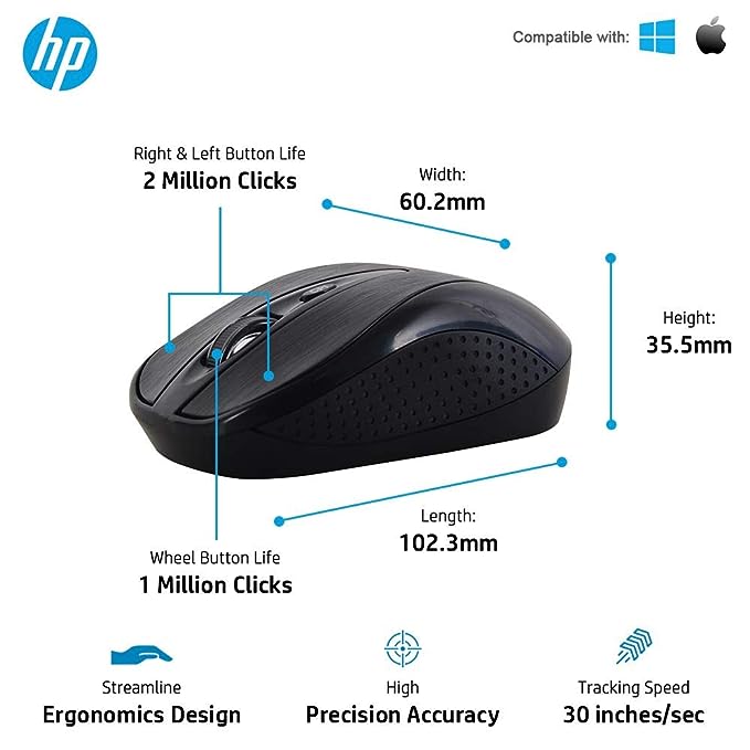 HP Wireless Keyboard & Mouse Combo HP 440+891 (Black)
Buy Now
Special Offer Rs.1089/-
Click to Buy 
shorturl.at/2niLW

#Hp #wirelesskeyboard #wirelessmouse #bluetooth #keyboardmousecombo #shopping #ComputerAccessories #TechEssentials #QualityTech #TechDevices #TechIndustry