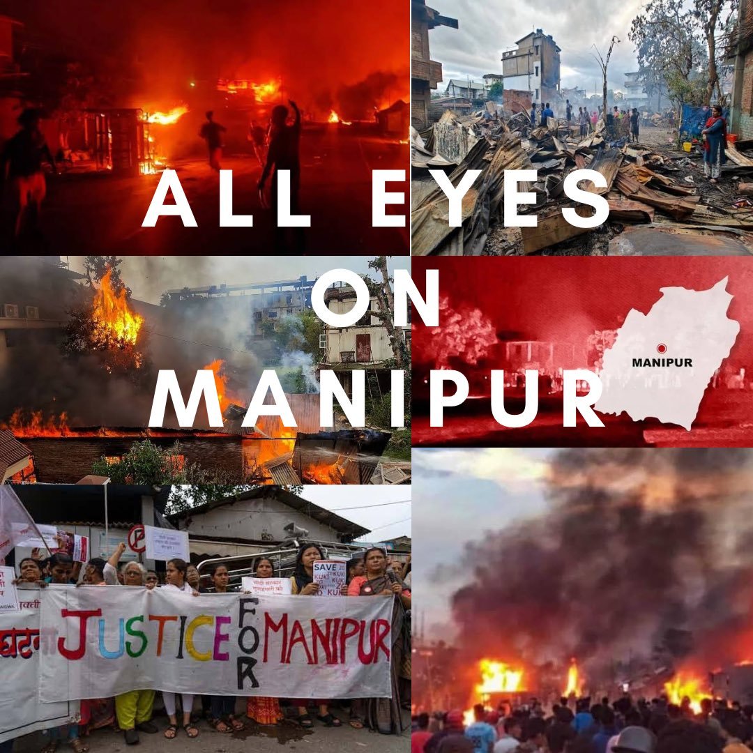 #AlleyesonManipur !!!