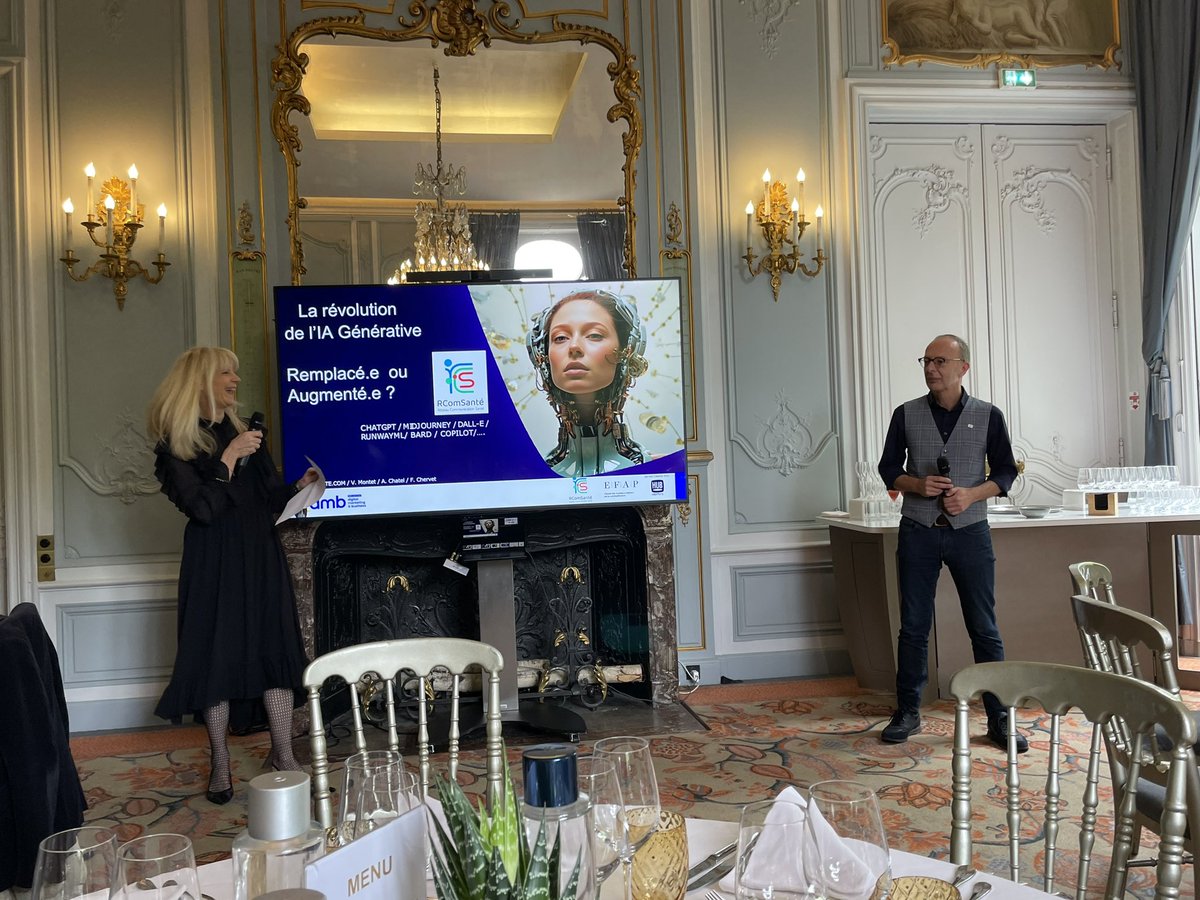 RComSante's tweet photo. Et ça démarre ! Introduction par @FredSaas de @VincentMontet 🎉 https://t.co/2Gl7Wy6DlY