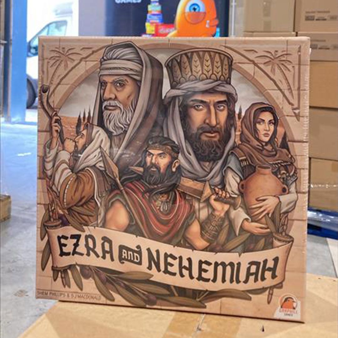 Zatu is at UKGE this weekend, but we're still Fulfilling orders! Ezra and Nehemiah has just entered our warehouse 🤩 

If you're at UKGE this weekend, make sure you stop off at the Zatu shop at Stand 2-820

#ukge #fulfilment #boardgames #boardgamegeek