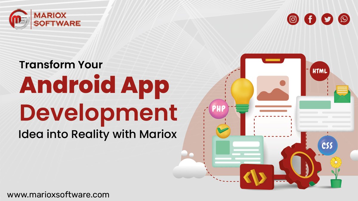 MarioxSoftwares's tweet photo. Mariox Software: Your trusted partner for Android app development in Noida. Our team of experts delivers high-performance, user-friendly apps that drive your business growth. Experience the Mariox difference in Android development #MarioxSoftware #AndroidAppDevelopment https://t.co/pOf91qorfS