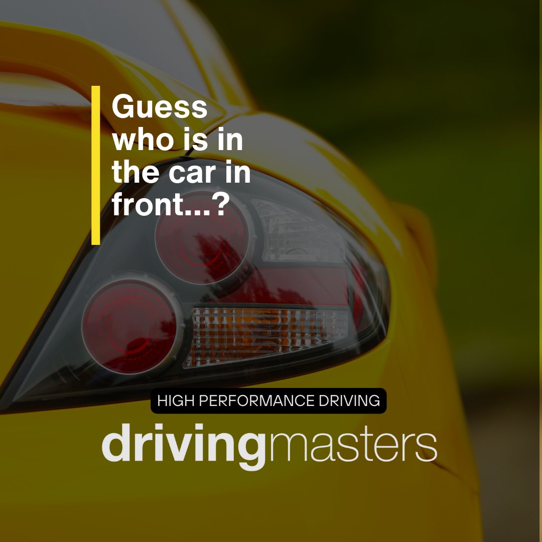 driving_masters's tweet photo. Profiling the driver in front helps you plan what their next actions might be. School run, delivery driver, Honda Jazz special..?  

Will they be overtaking, seizing the next parking space or diving into Tescos? 

#highperformancedriving 

https://t.co/Yg0hsXWxYa https://t.co/ts0O09ub9U