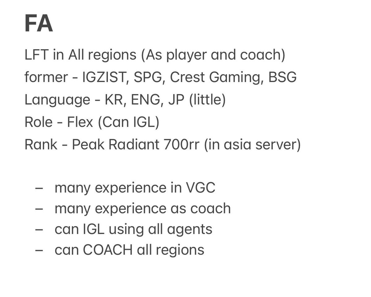 LFT (As player or coach) #VALORANT

Discord : z1anvlrt
X DM is ok