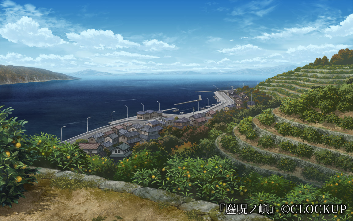 nfgraphicscom's tweet photo. 【告知】
CLOCKUP様より本日発売の呪術伝奇ビジュアルノベル『鏖呪ノ嶼（おうじゅのしま）』の背景CGを一部制作させていただきました！
↓リンク先はR18のためご注意ください
https://t.co/diW5h956AC
よろしくお願いします！ https://t.co/bZegwt1IGw