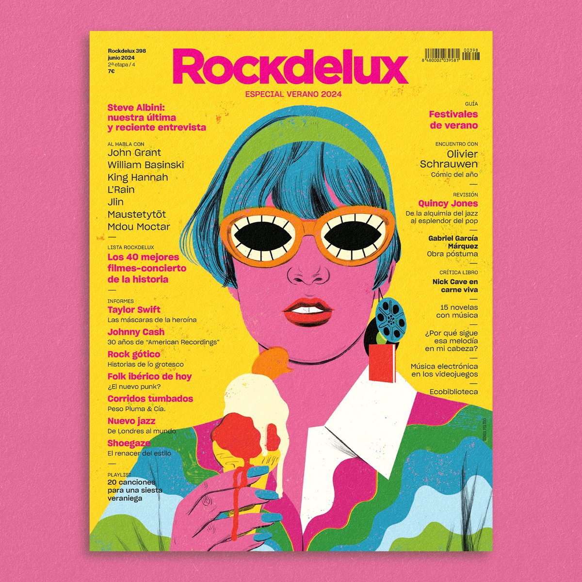 🍦 Sha-la-la-la-la, uoh-oh-oh

¡Atención! Un nuevo Rockdelux en papel llega a los quioscos.

🌞 Un número especial rebosante de contenidos de actualidad y atemporales para leer y disfrutar tranquilamente durante el verano que ya se avecina.