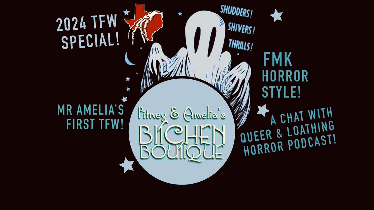 It's our annual TFW Special! This year we're down a Pitney but up a Mr Amelia, plus there's an interview with the hosts of a new 🏳️‍🌈 horror podcast and a game of FMK!

#SupportIndiePodcasts #WLIPodPeeps #PodernFamily #PodNation #PodcastHQ
#AllTheHorror

chtbl.com/track/CGC78C/t…