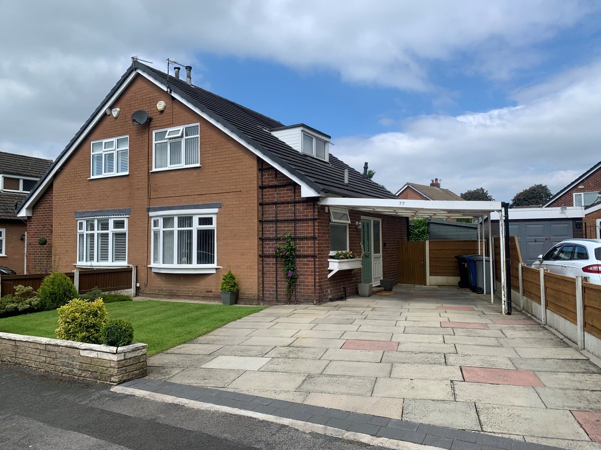 #NEW #FORSALE! Stott Drive, #Flixton £295,000. A two bedroom semi detached house in superb condition. Online soon!