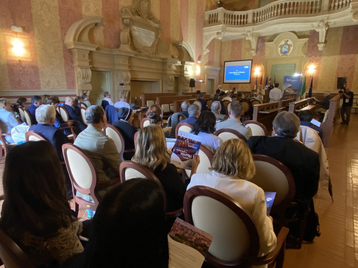 PLinItalia's tweet image. #Anzio  #Nettuno🇮🇹 

Conferenza internazionale “The Liberation of Rome” con la partecipazione Amb🇵🇱 @Anna_M_Anders diplomatici 🇺🇸🇬🇧🇨🇦🇳🇿🇫🇷🇩🇪in occasione dell’80 anniversario della liberazione di Roma

Straordinaria riconoscenza al sacrificio  dei soldati 🇵🇱 guidati dal gen. Anders