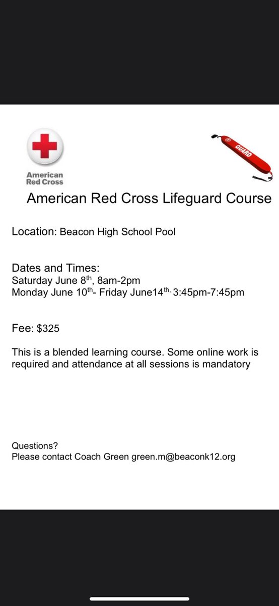 Want to become a certified Lifeguard?