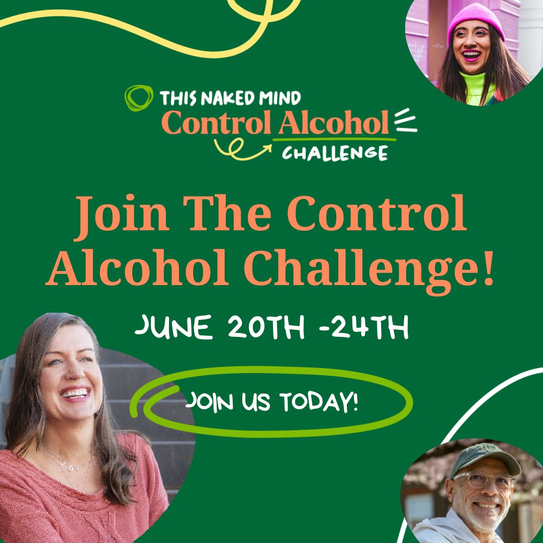 Take back control of your relationship with alcohol, challenge your beliefs about alcohol and yourself, reshape your drinking habits, and move forward with your life with total freedom in the Control Alcohol Challenge - join us at tnmind.co/June2024Challe…