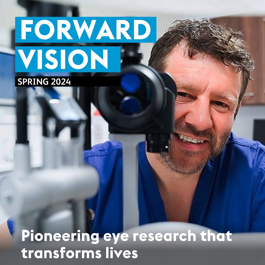 The Spring newsletter is here! Full of research, real stories and info on how your donations can help Save Sight, Change Lives! Head to fightforsight.org.uk/news-and-artic… to read!