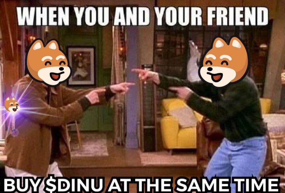 When me and my friend buy $DINU at the same time 😍 @dogey_inu is precious 🐶 buy buy buy 🐶 
#btc #memecoins #dogeyinu #dogecoin #shibainu #memecoinseason #FLOKİ #pepe #dinu