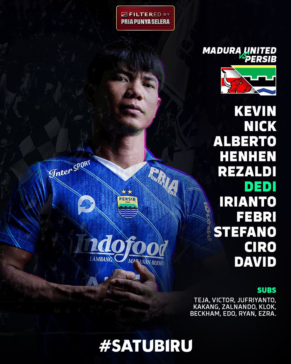 persib's tweet photo. 11 Pertama #PERSIB di pertandingan terakhir musim ini.

Let's take it H🏆ME! #PercayaJuara

Filtered by Pria Punya Selera.

#PERSIBDAY #WeArePERSIB #SatuBIRU https://t.co/xGrd0qLIOu