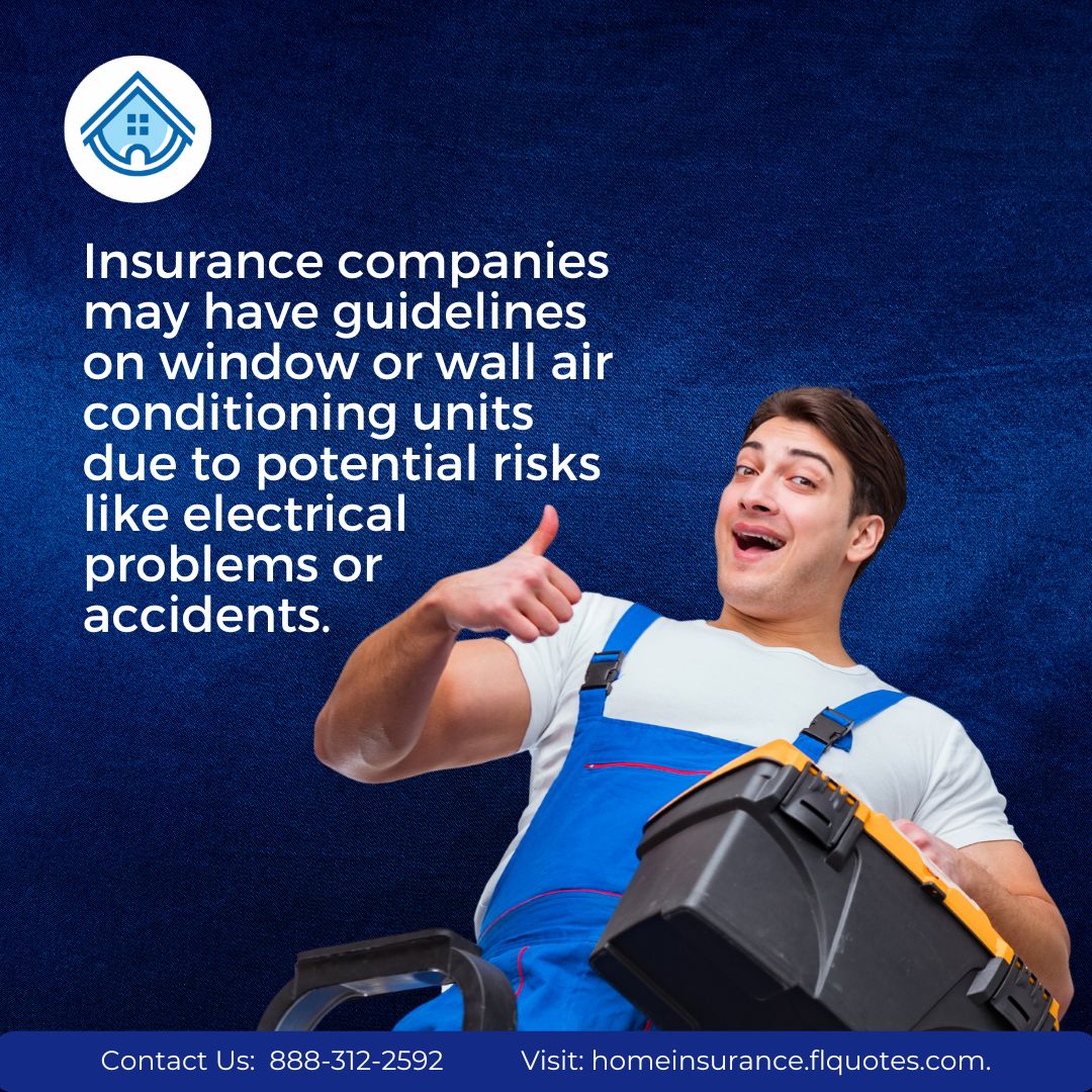 HomeInsurance_F's tweet image. Ensure seamless AC coverage: Disclose window or wall units to the insurer. Seek advice on requirements, costs. Proper installation and maintenance ease concerns. Stay informed for peace of mind. #ACInsurance 📞888-312-2592 or 🌐homeinsurance.flquotes.com